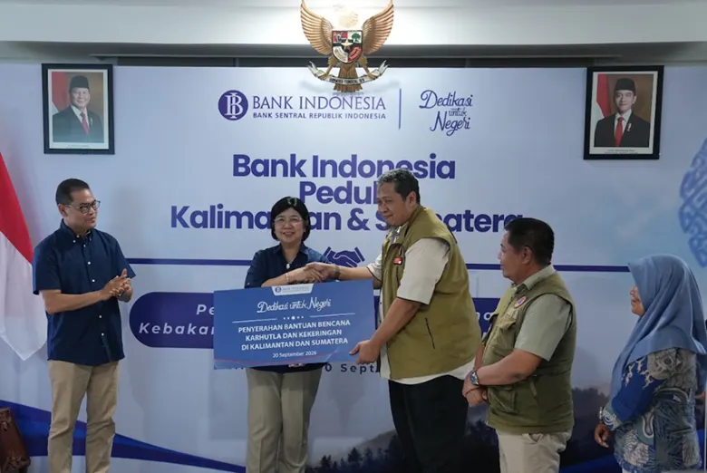 ank Indonesia mengucurkan dana kemanusiaan Rp2,97 miliar